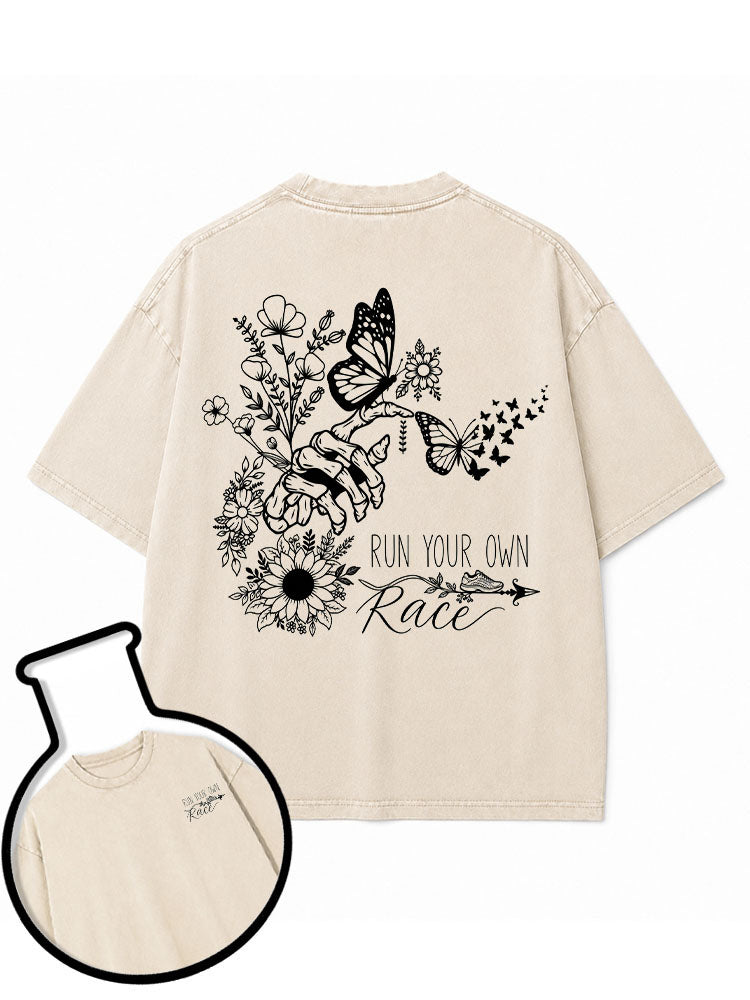 RUN YOUR OWN Race Washed T-Shirt