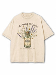 My Daily Therapy Washed T-Shirt