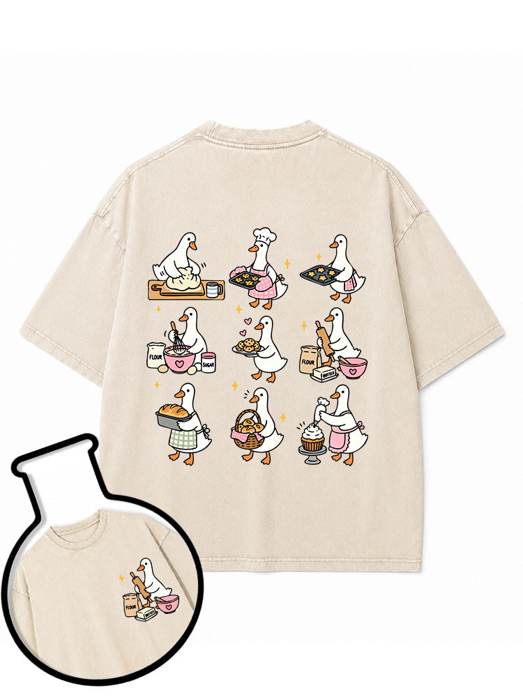 THE LIFE OF A DOUGH GIRL Washed T-Shirt