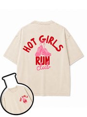HOT GIRLS RUN CLUB Washed T-Shirt