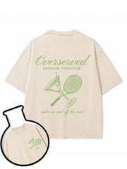 Overserved TENNIS & 'TINIS CLUB Washed T-Shirt