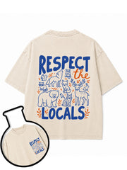 Respect The Locals Washed T-Shirt