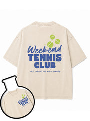 Week-end Tennis Club Washed T-Shirt