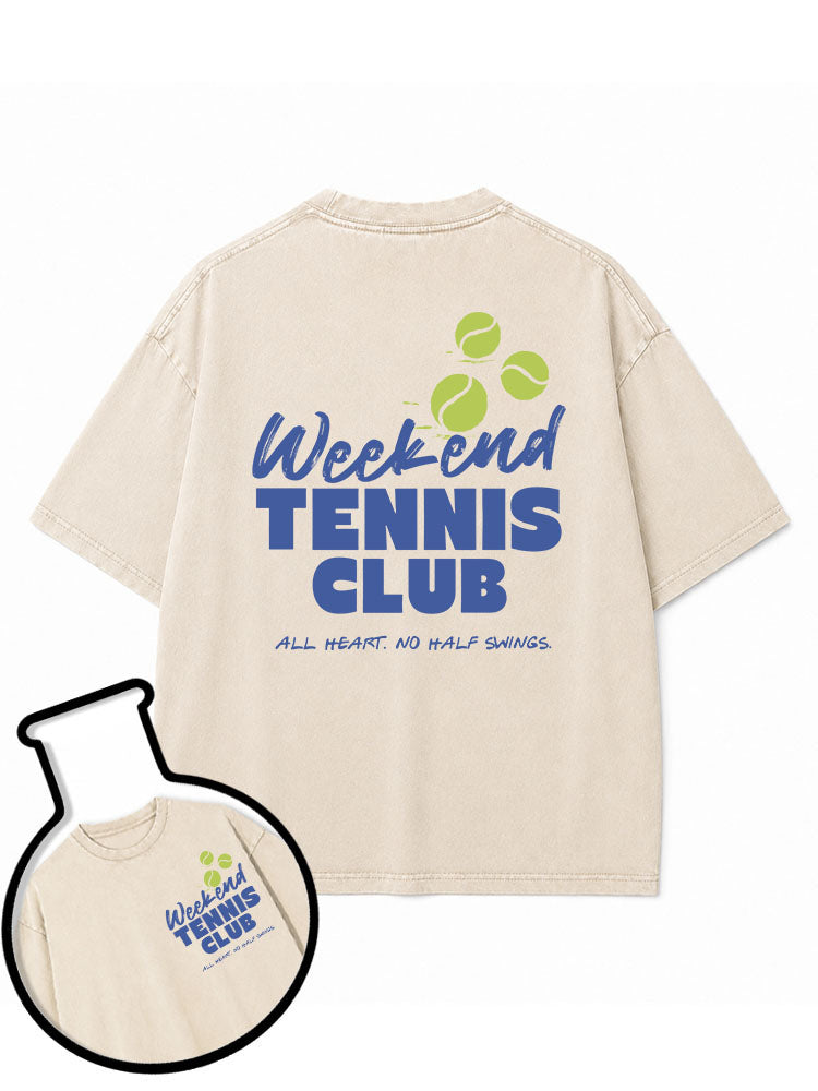 Week-end Tennis Club Washed T-Shirt