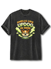 Smells Like Updog Washed T-Shirt