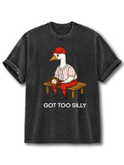Got Too Silly Washed T-Shirt