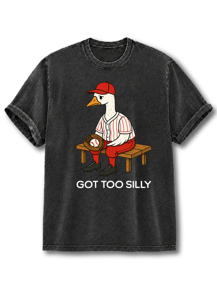 Got Too Silly Washed T-Shirt