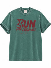 I Can Go The Distance Washed T-Shirt