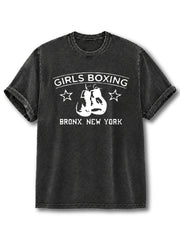 Girls Boxing Washed T-Shirt