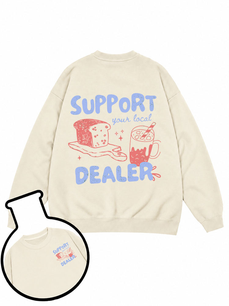 Less Regrets More Baguettes Sweatshirt