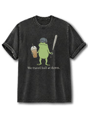 We Travel Ball At Dawn Washed T-Shirt