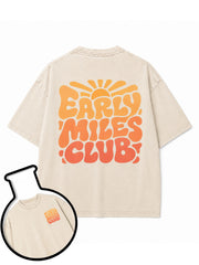 EARLY MILES CLUB Washed T-Shirt