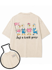Just a track goose Washed T-Shirt