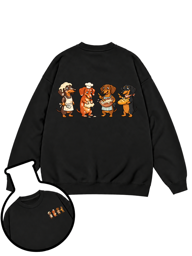 Wiener Dog Baker Sweatshirt