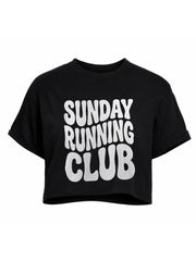 Sunday Running Club Crop Top