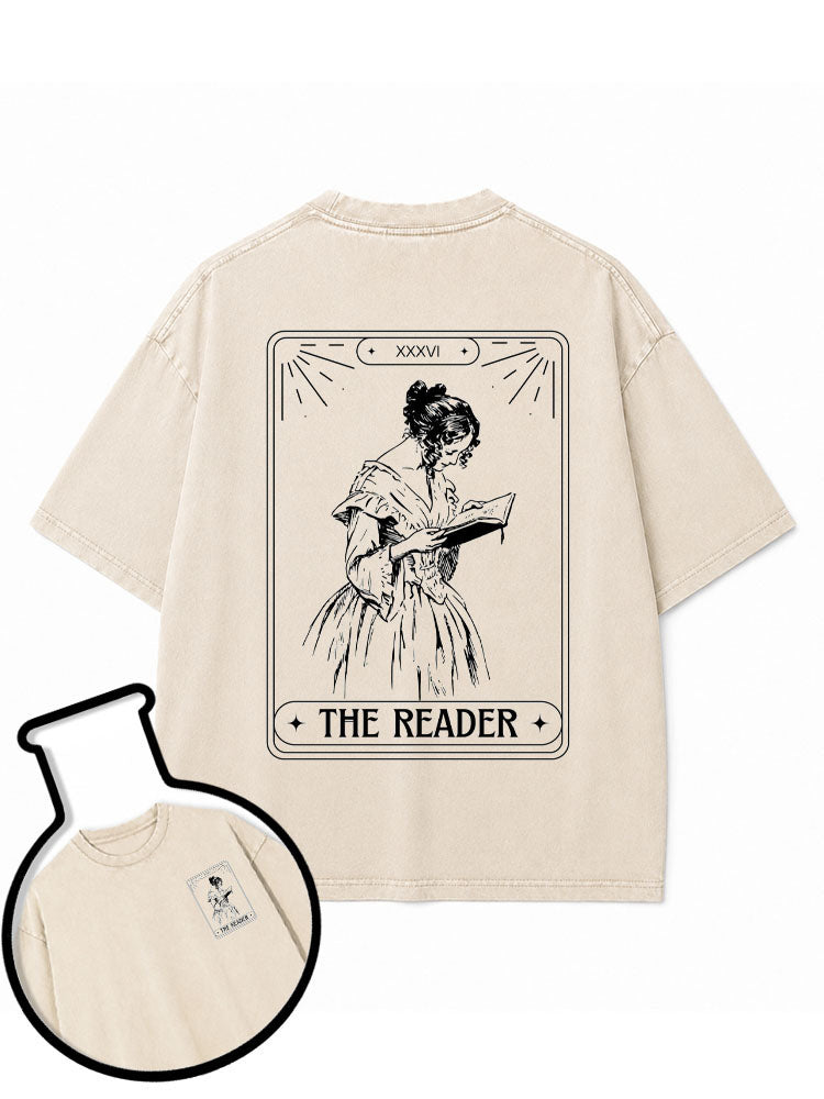 THE READER Washed T-Shirt