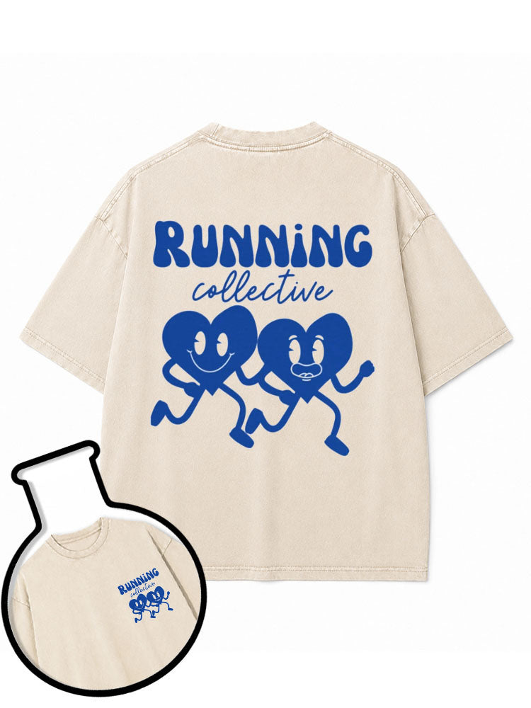 RUNNING COLLECTIVE Washed T-Shirt