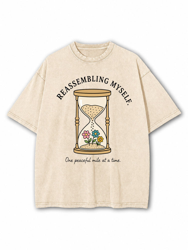 Reassembling Myself Washed T-Shirt
