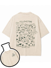 YELLOWSTONE NATIONAL PARK Washed T-Shirt