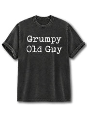 Grumpy Old Guy Washed T-Shirt
