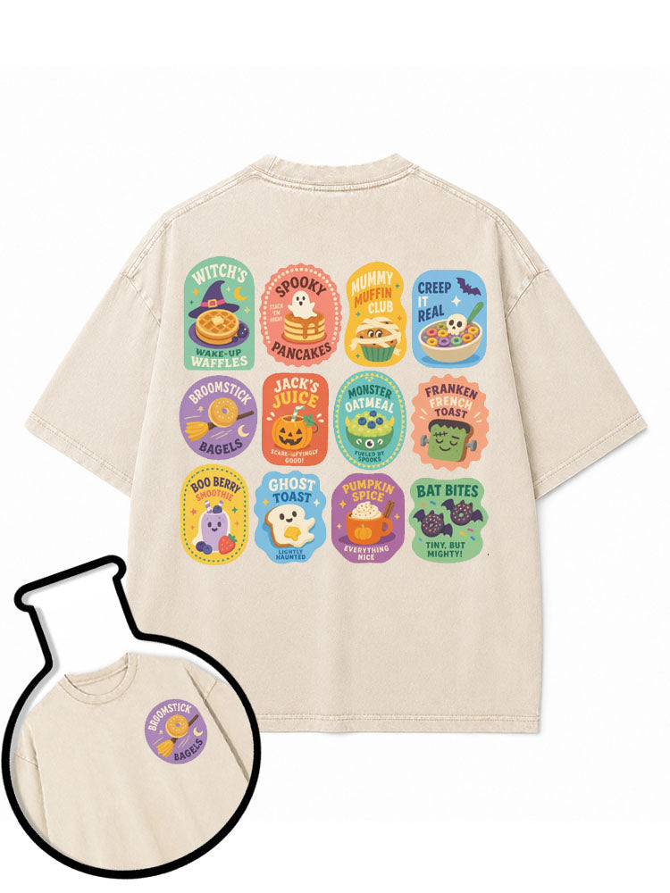 HALLOWEEN Washed T-Shirt