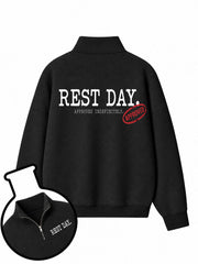 Rest Day Half-Zip Fleece Pullover