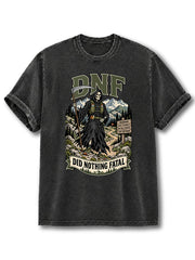 Did Nothing Fatal Washed T-Shirt