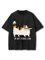 In My Feral Era Washed T-Shirt