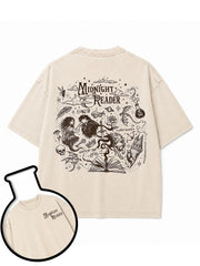 MIDNIGHT READER Washed T-Shirt