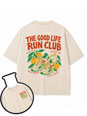THE GOOD LIFE RUN CLUB Washed T-Shirt