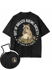 OUT OF BREATH HIKING SOCIETY Washed T-Shirt