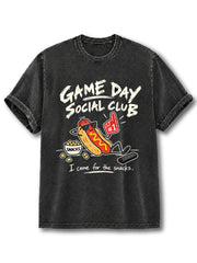 GAME DAY SOCIAL CLUB Washed T-Shirt