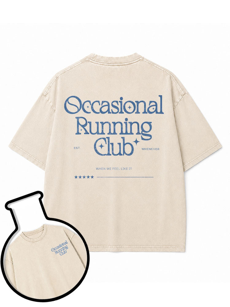 Occasional Running Club Washed T-Shirt