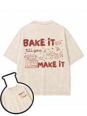 BAKE iT  MAKE iT Washed T-Shirt