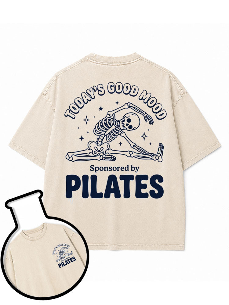 TODAY’S GOOD MOOD Sponsored by PILATES  Washed T-Shirt