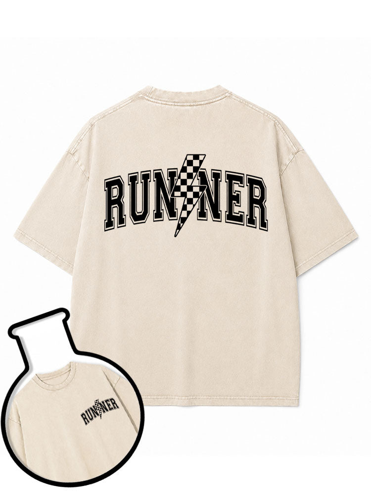 RUNNER Washed T-Shirt
