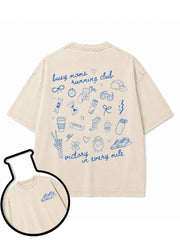busy moms running club Washed T-Shirt