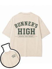 RUNNER'S HIGH Washed T-Shirt