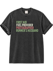 Am I Fast? No. But My Shoes Were Expensive. Washed T-Shirt