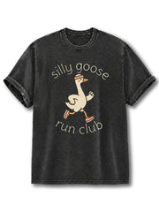 Silly Goose Run Club Washed T-Shirt
