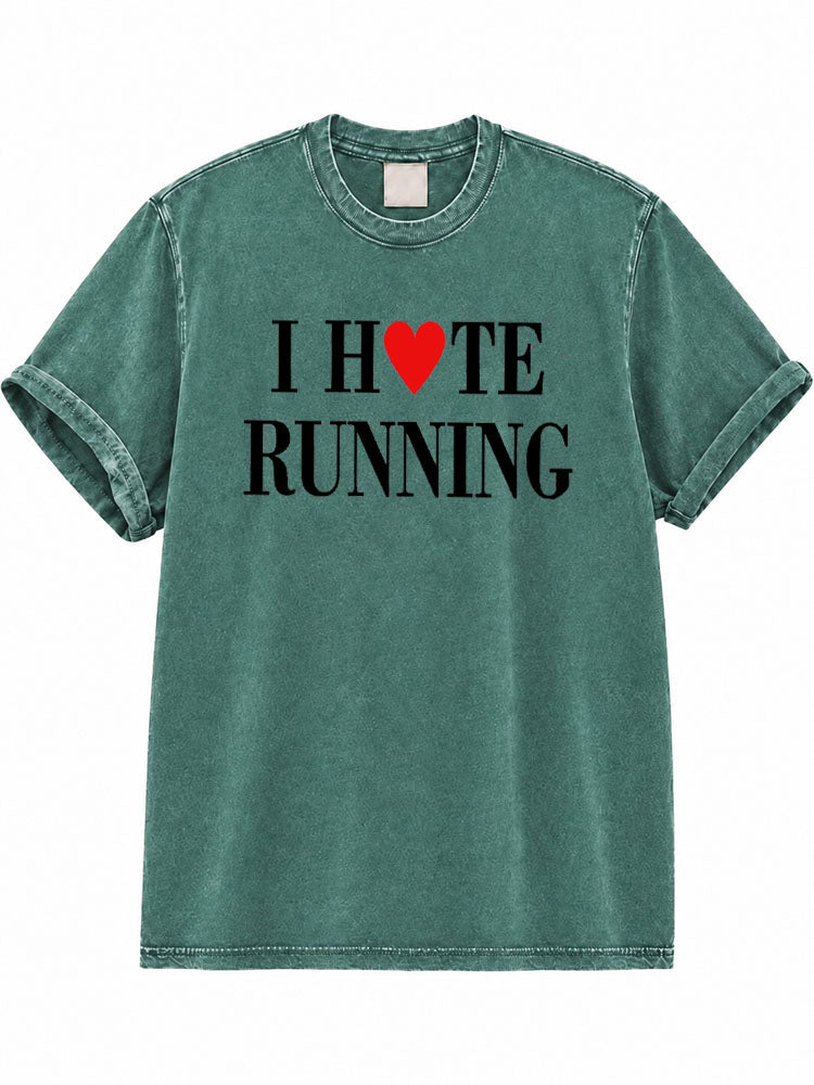 Dead Runners Tell No Tales Washed T-Shirt