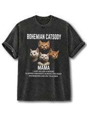 Mama I Just Killed A Mouse Washed T-Shirt