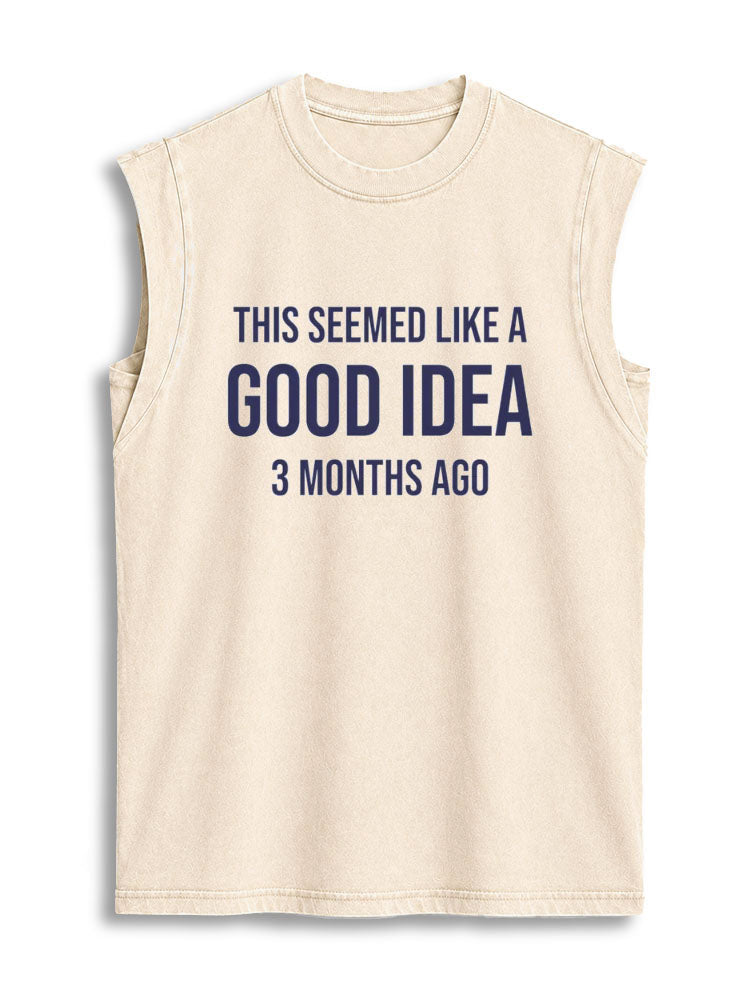 IF I COLLAPSE PLEASE PAUSE MY GARMIN Vintage Washed Cotton Tank Top
