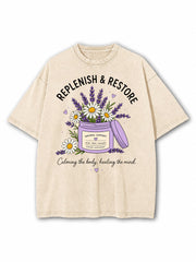 Replenish And Restore Washed T-Shirt