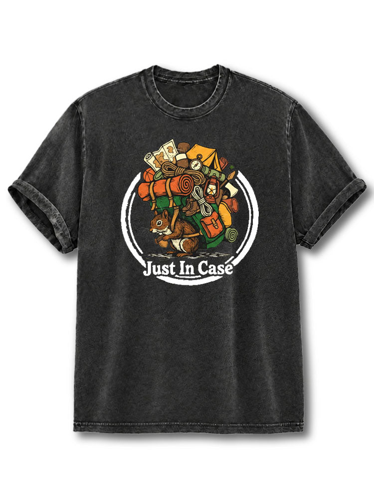 Just In Case Washed T-Shirt