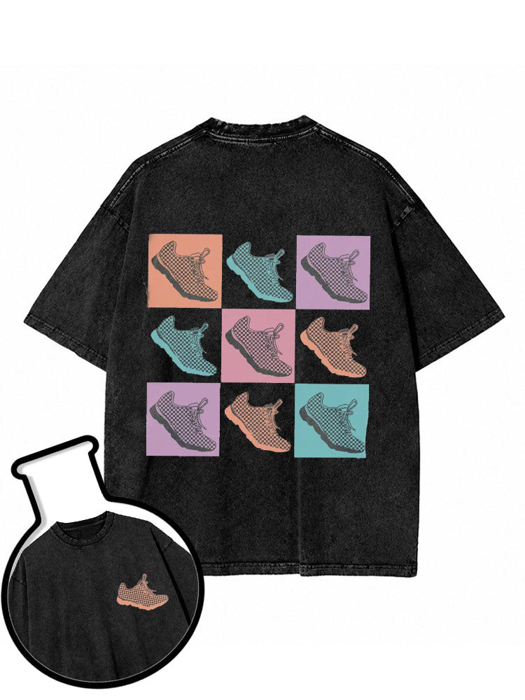 Running Shoe Lover Washed T-Shirt