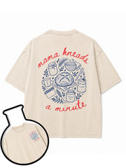 mama kneads a minute Washed T-Shirt