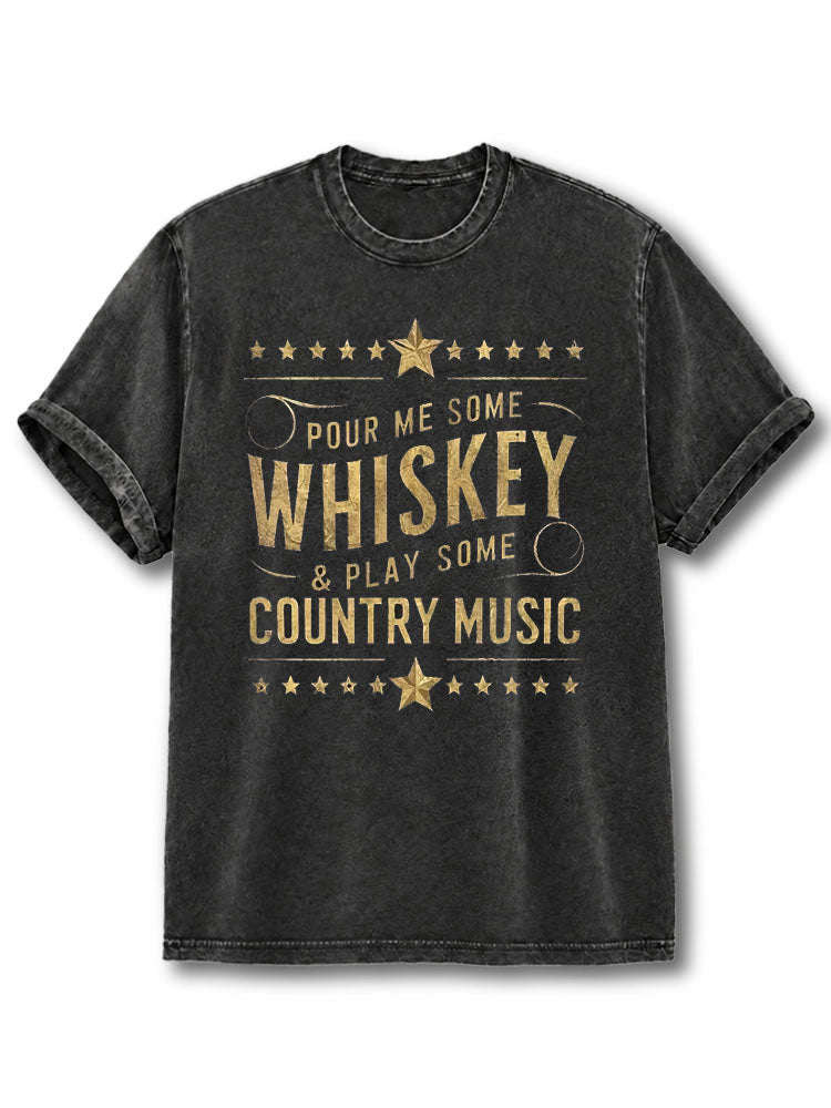 Play Some Country Music Washed T-Shirt