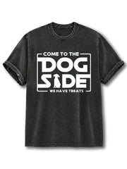 Come To The Dog Side Washed T-Shirt