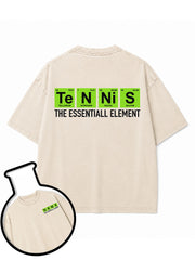 TENNIS THE ESSENTIALL ELEMENT Washed T-Shirt